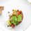 Салат с осьминогом и пюре из цветной капусты
